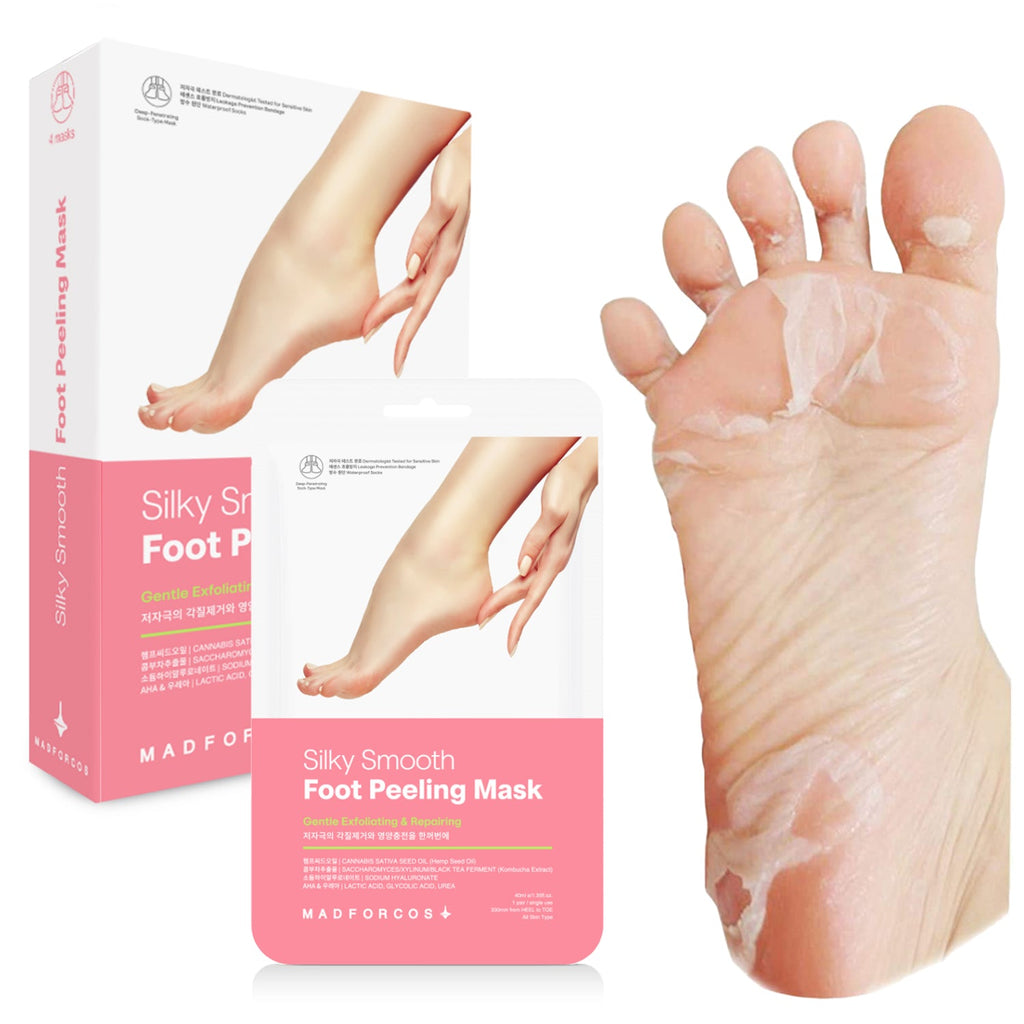 [4PKS] Silky Smooth Foot Peeling Mask | Made in Korea - KN FLAX