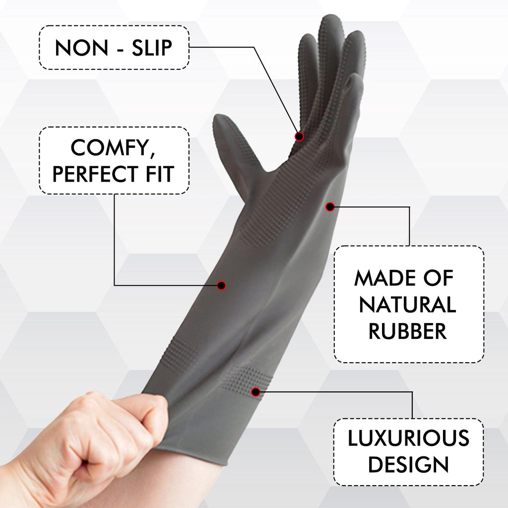 Reusable High-Quality Dishwashing Cleaning Gloves - KN FLAX