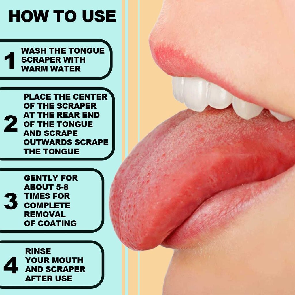 [2PKS] KN FLAX Tongue Scraper with Cases | Medical Grade - KN FLAX