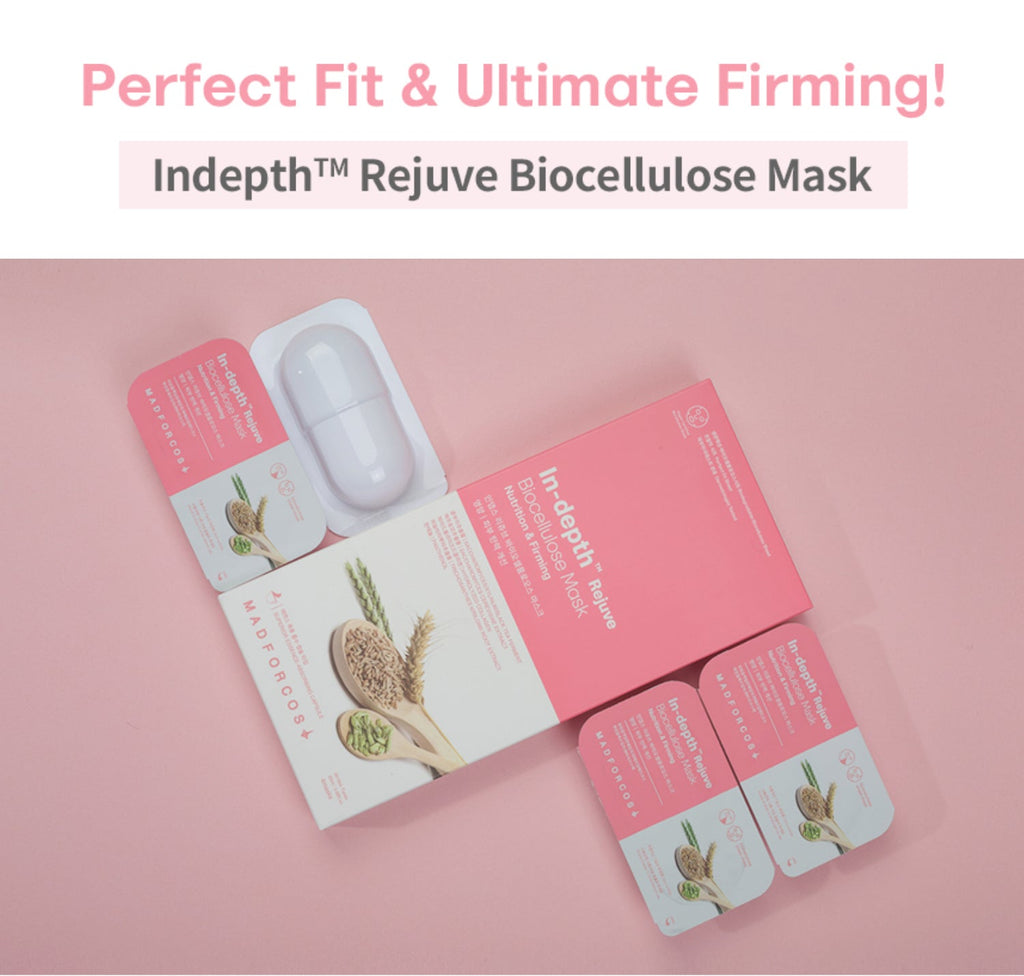 [4PKS] In-depth Rejuve Biocell Facial Mask | Made in Korea - KN FLAX
